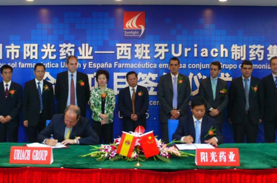 Sunlight  Holding Hands with Spain's Ulia Pharmaceutical Group